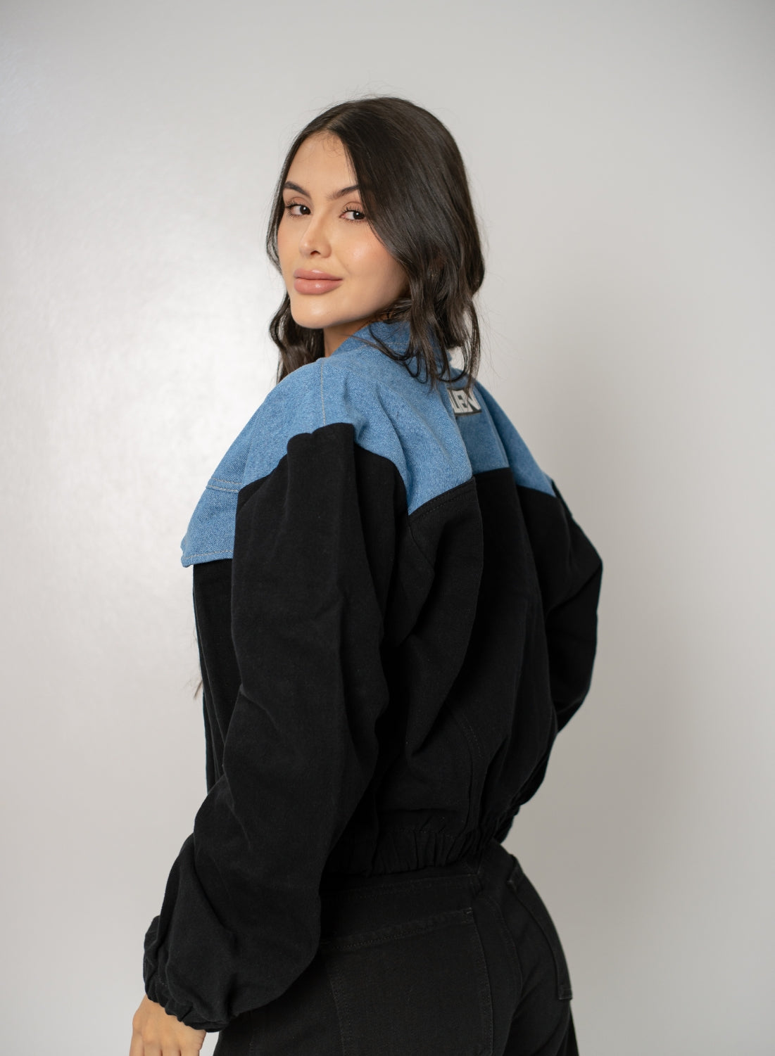 Soho - Women's Bomber Denim Jacket