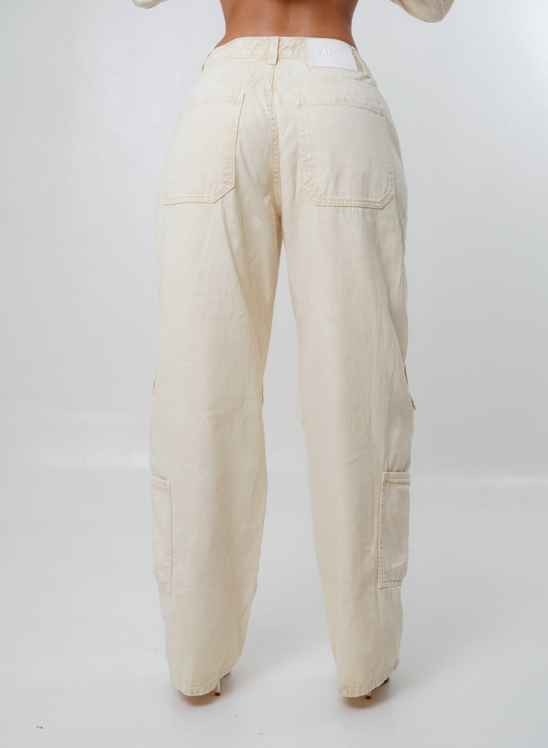 Women's Low Rise Cargo Alien Jeans
