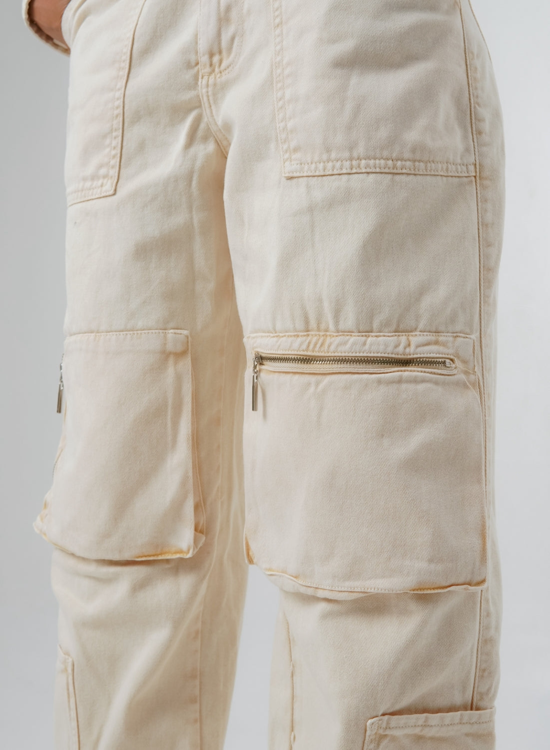 Women's Low Rise Cargo Alien Jeans