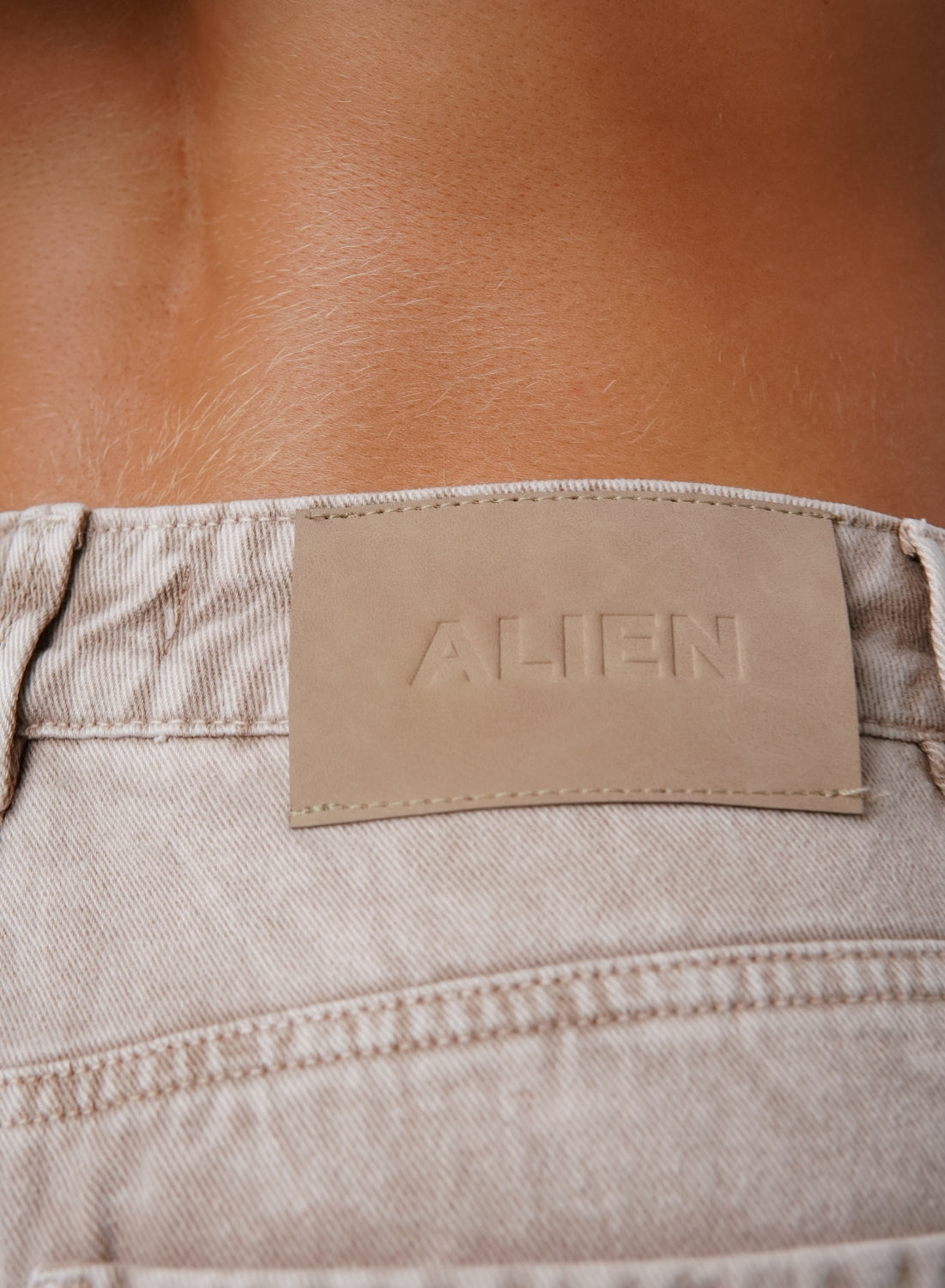 Women's Low Rise Cargo Alien Jeans