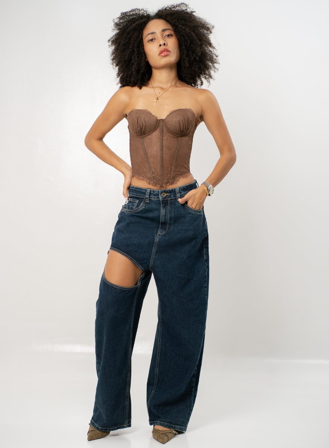 Women's Low Rise Barrel Alien Jeans