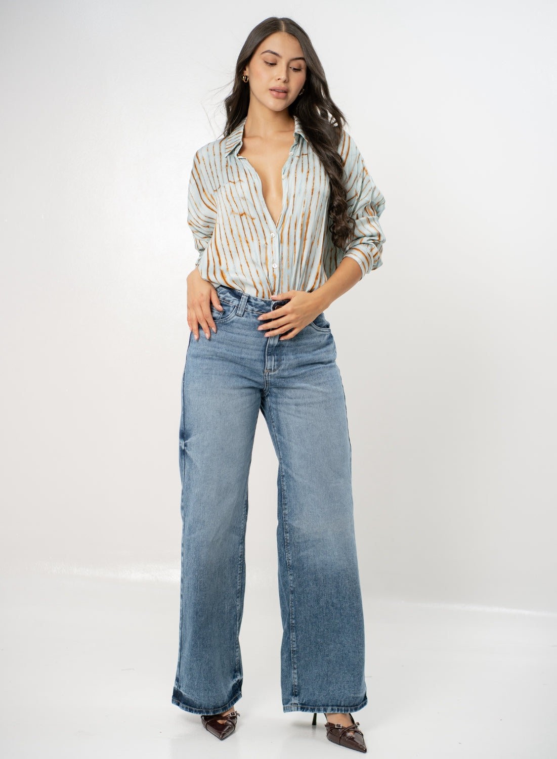 Women's Mid Rise Straight Jeans