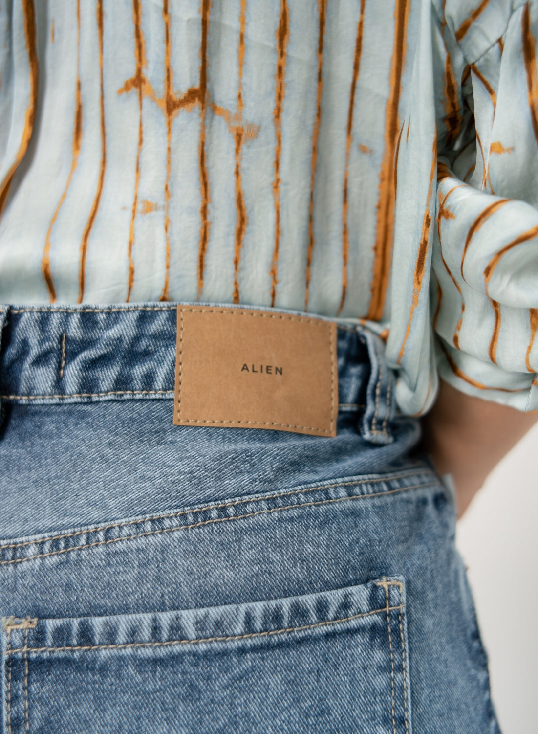 Tan 11 - Women's Mid Rise Straight Jeans