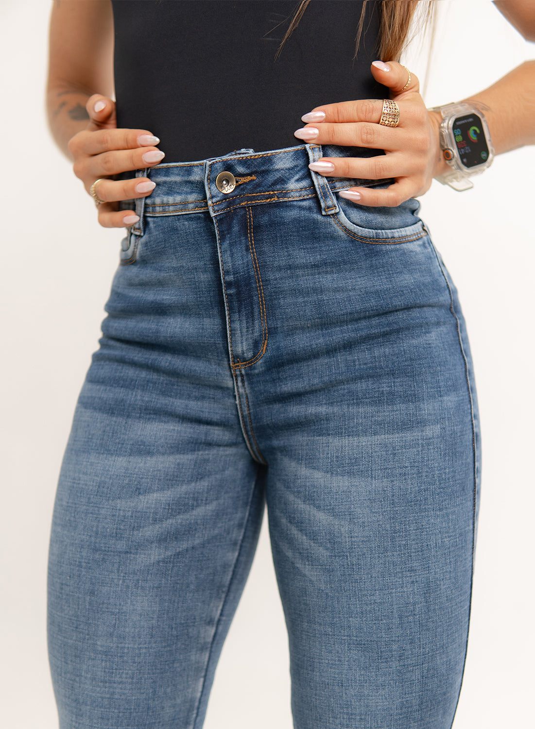 Zigor 4 - Women's High Rise Skinny Jeans