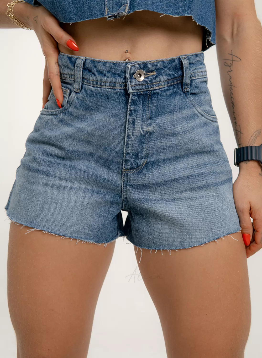 Mar 2 - Women's High Rise Mini Shorts