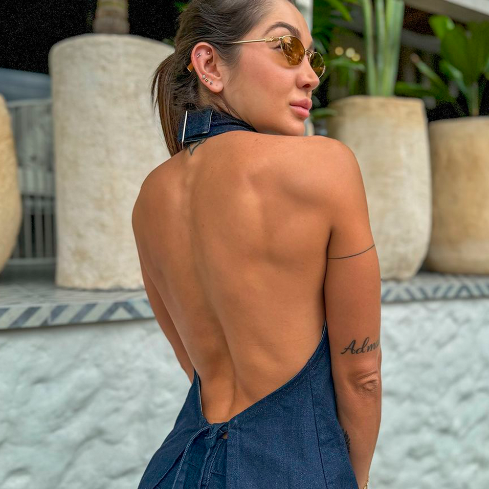 
                      
                        Blue denim vest 
                      
                    