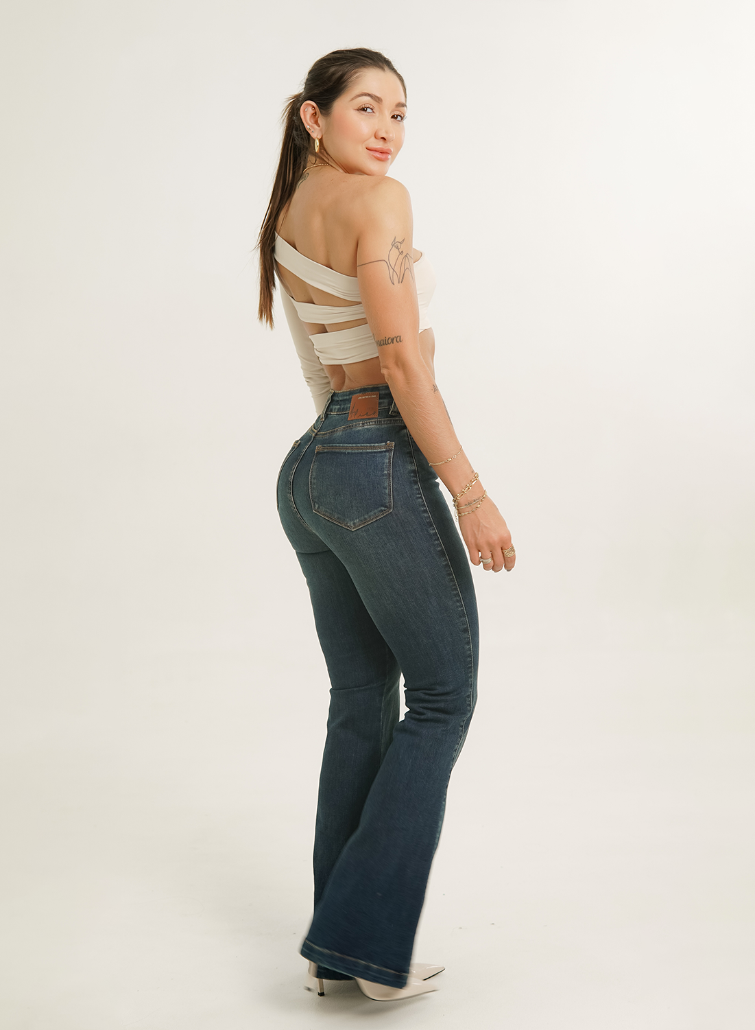 Women's High Rise Bootcut Jeans