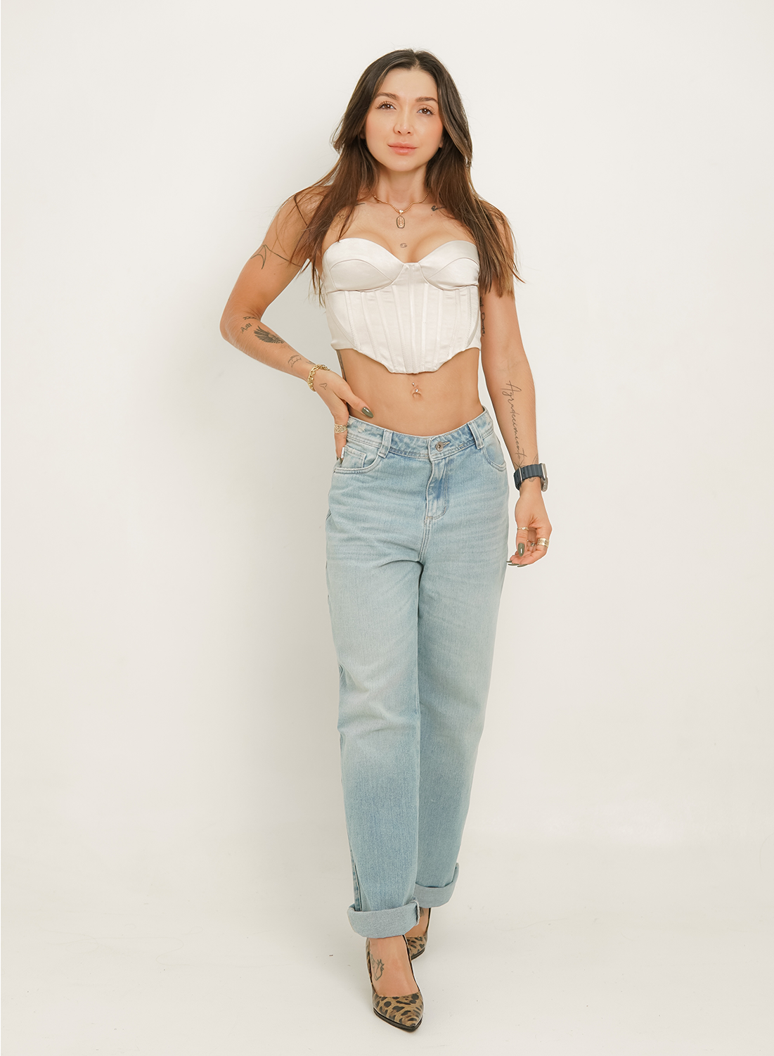 Women's Low Rise Boyfriend Jeans