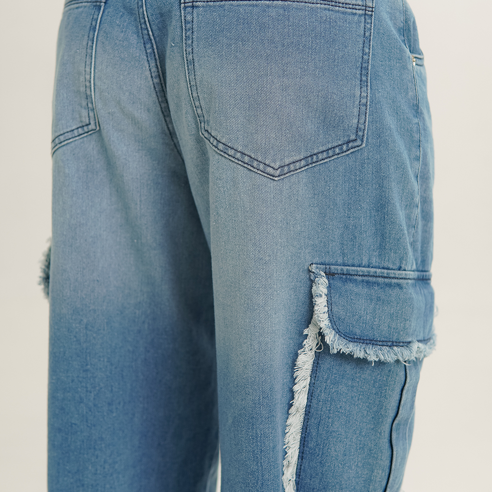 
                      
                        Women's Low Rise Cargo Jeans
                      
                    