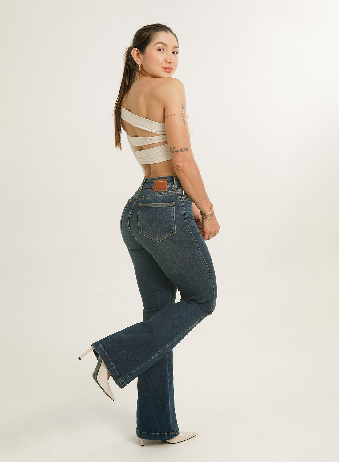 Women's High Rise Bootcut Jeans