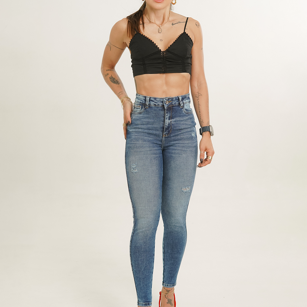 Women's High Rise Skinny Jeans