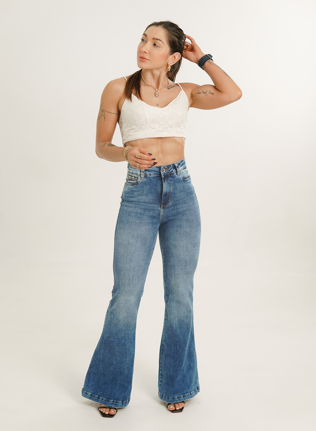 Women's High Rise Bootcut Jeans