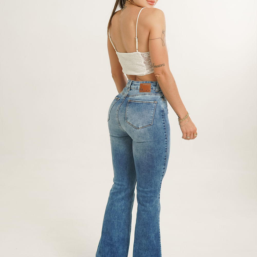 Women's High Rise Bootcut Jeans