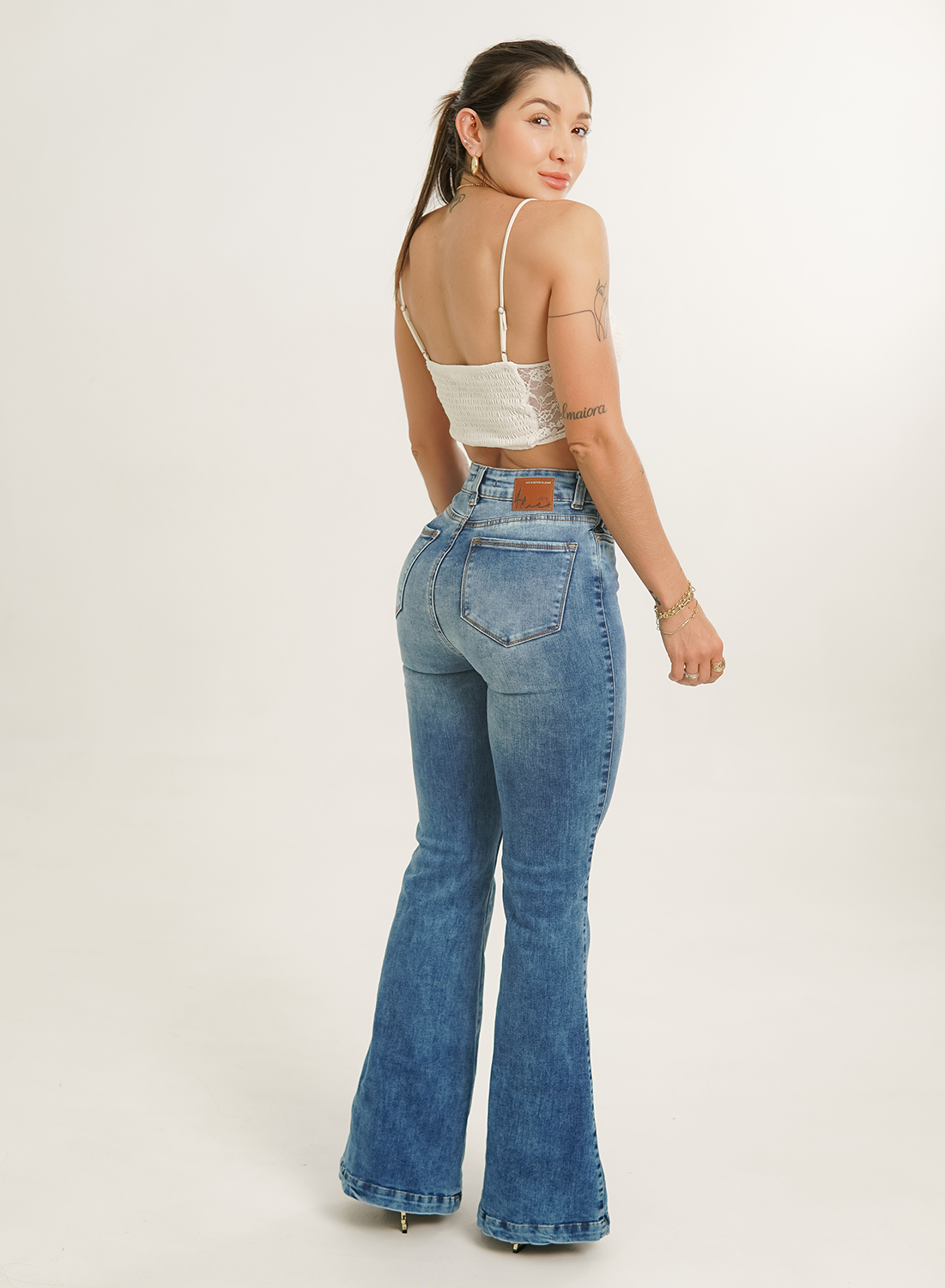 Women's High Rise Bootcut Jeans