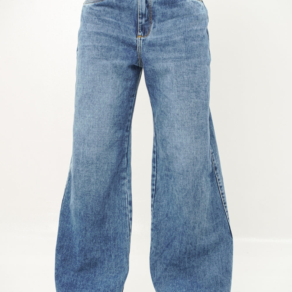 
                      
                         Women's Low Rise Wide Leg  ALIEN Jeans
                      
                    