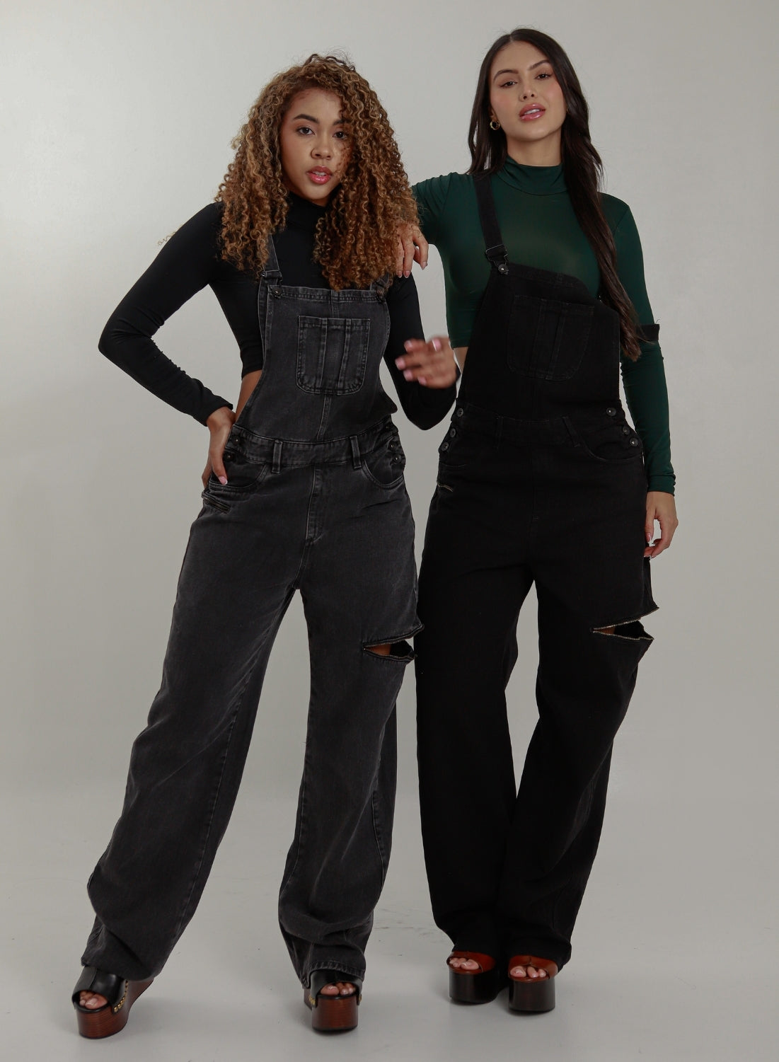 Loki Black – Women's Denim Jumpsuit – Alien Jeans