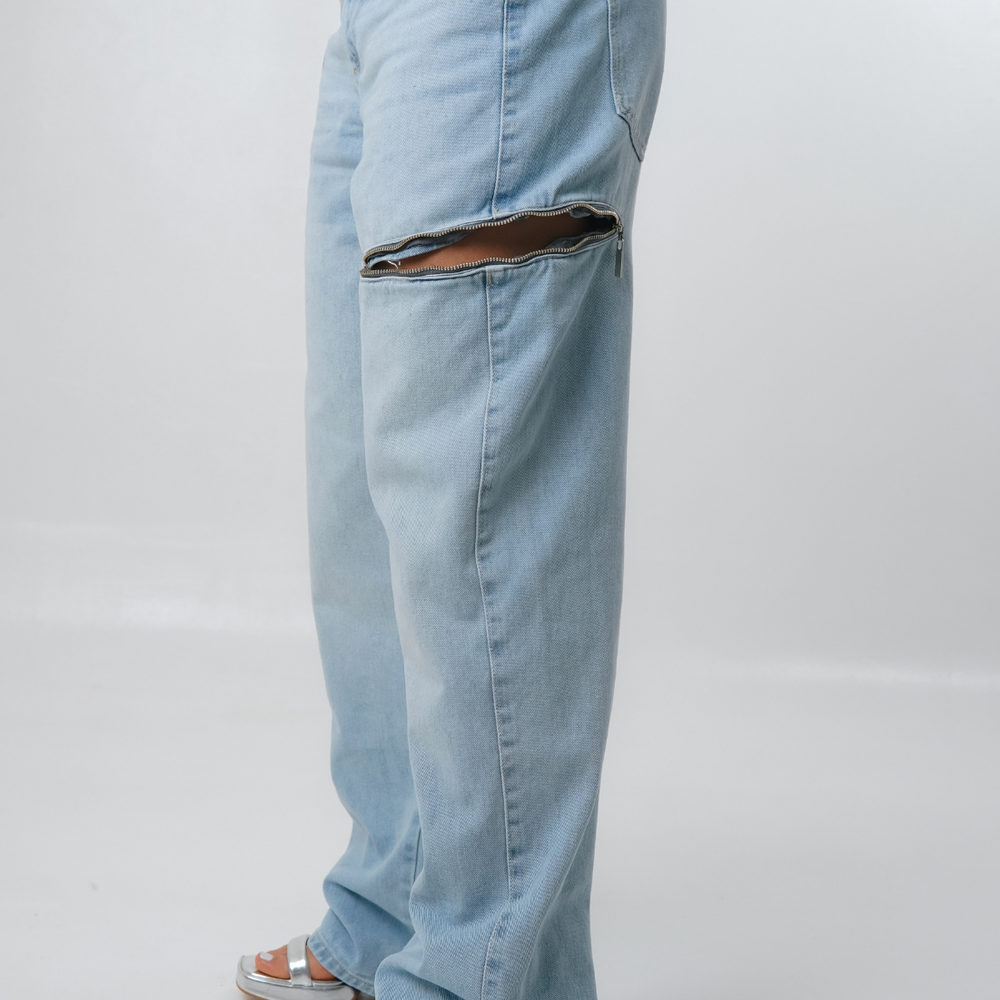 
                      
                        Women's Mid Waist Baggy Jeans Alien
                      
                    