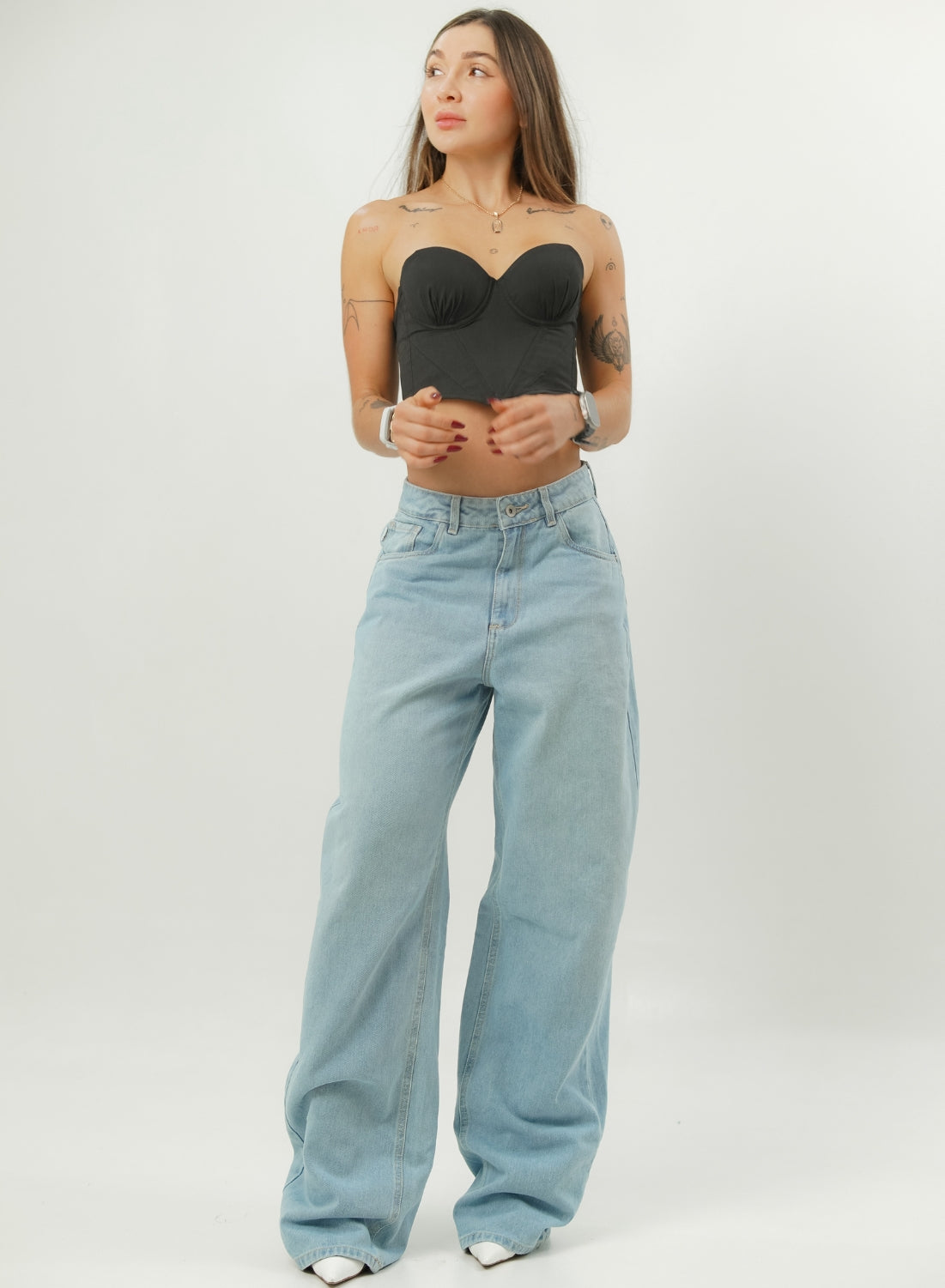 Women's Low Rise Flare Jeans