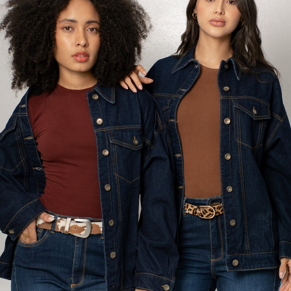 Denzel - Women's Classic Oversized Denim Jacket