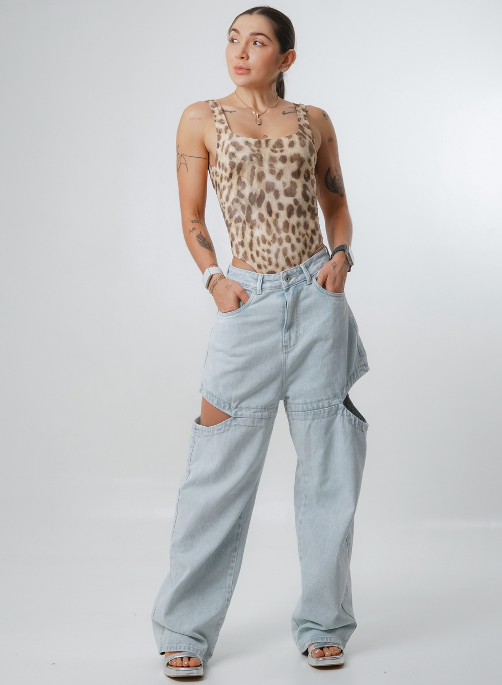 Women's Low Waist Barrel Jeans