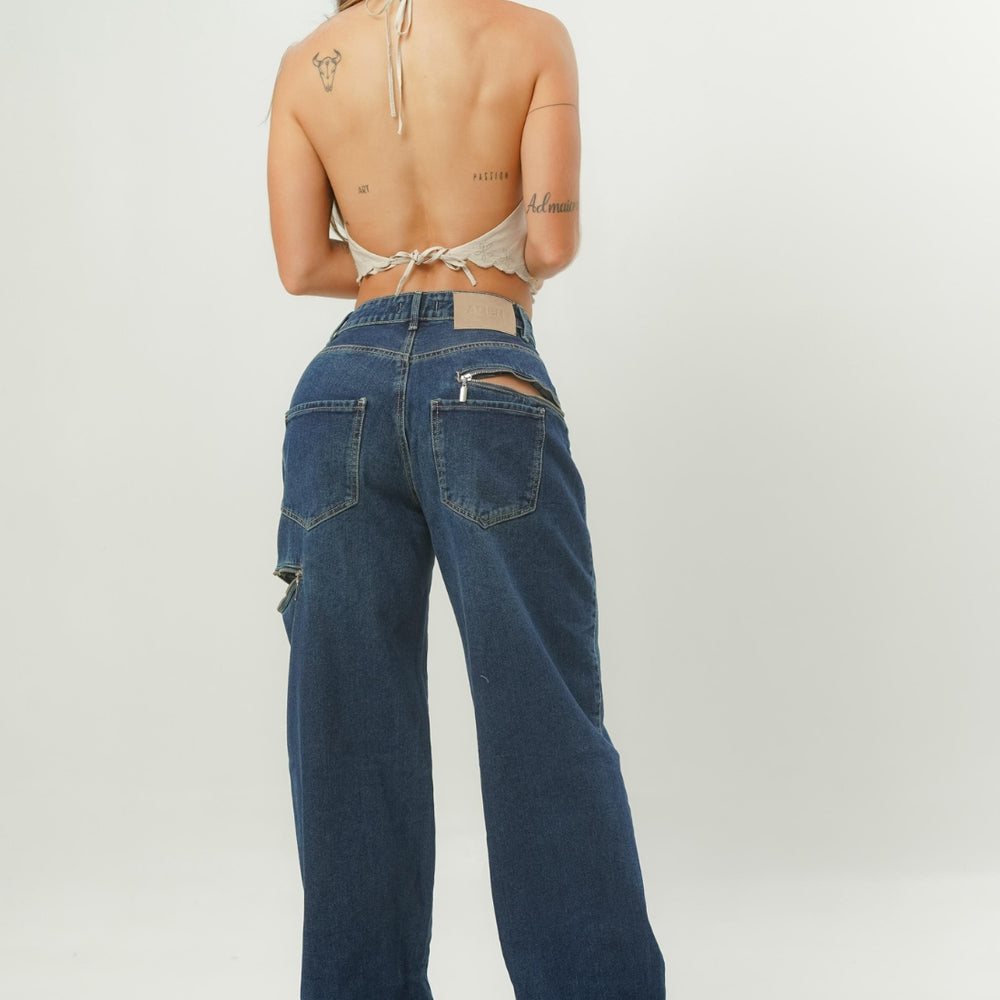 
                      
                        Loki 5 - Women's Mid Waist Baggy Jeans
                      
                    