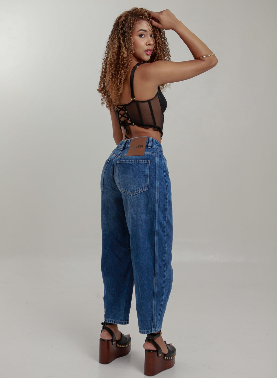  Women's Low Waist Barrel Alien Jeans Colombia