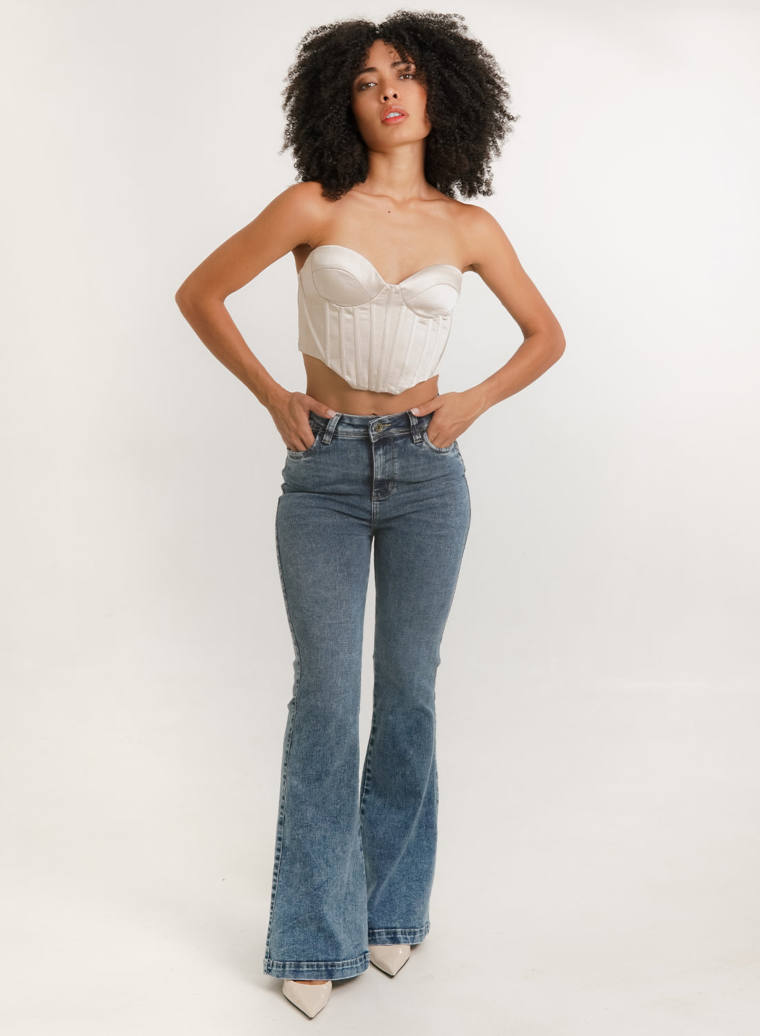 Women's High Rise Bootcut Jeans