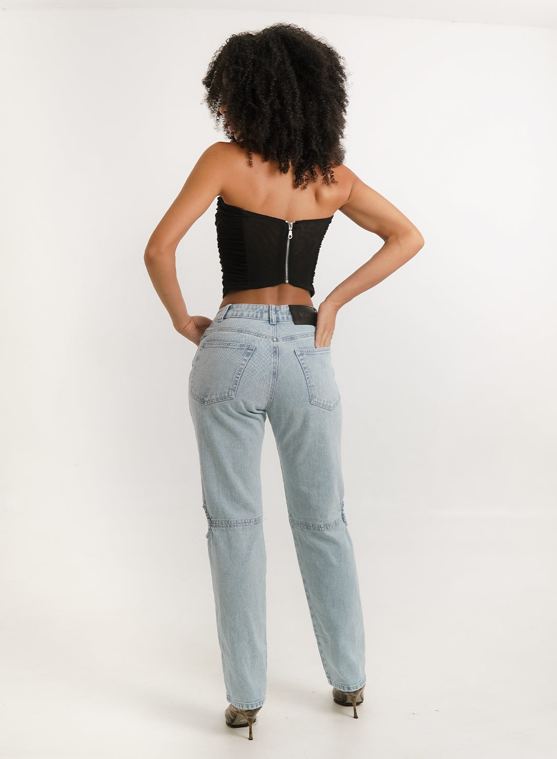 Women's Mid Rise Mom Jeans