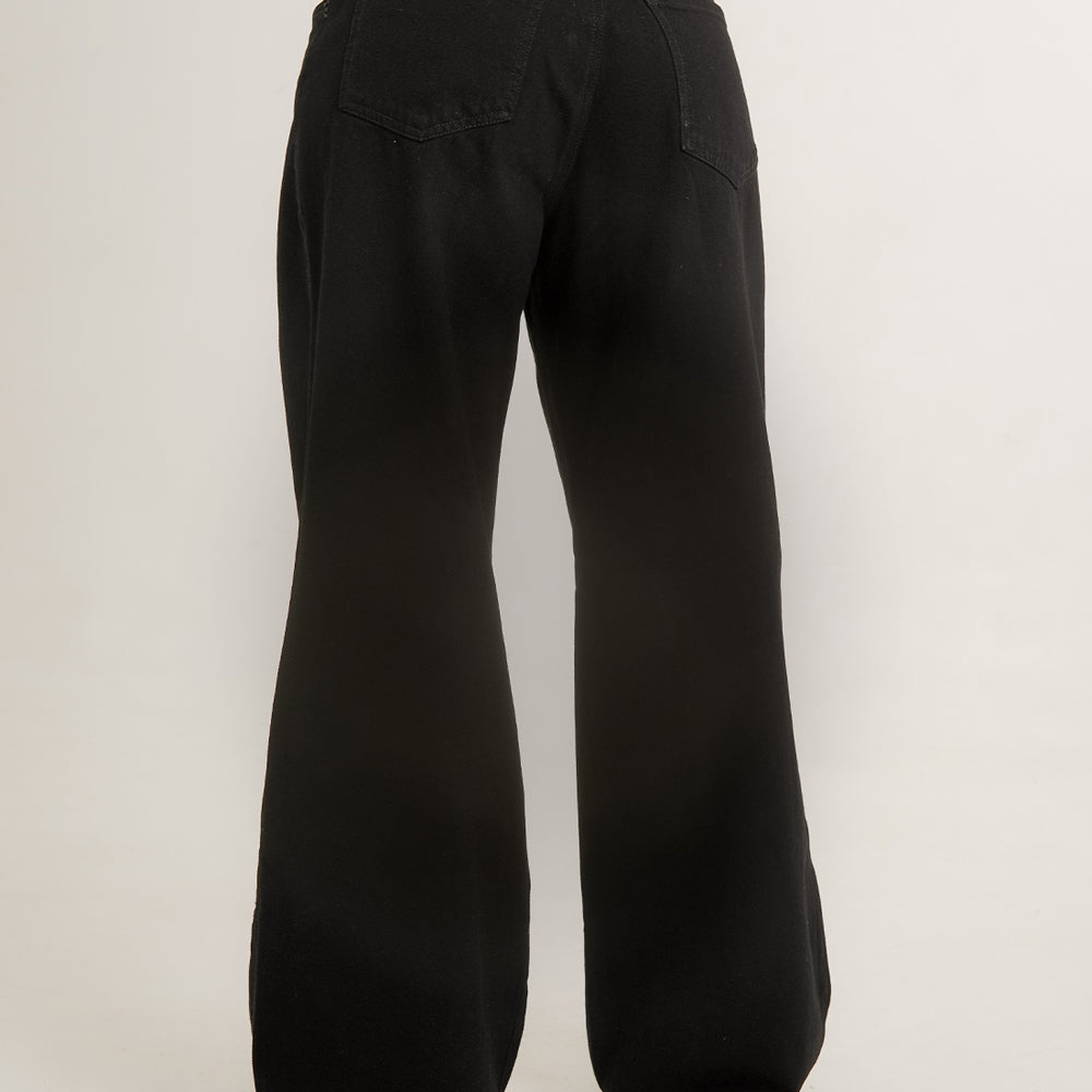 Low Rise Wide Leg Jeans