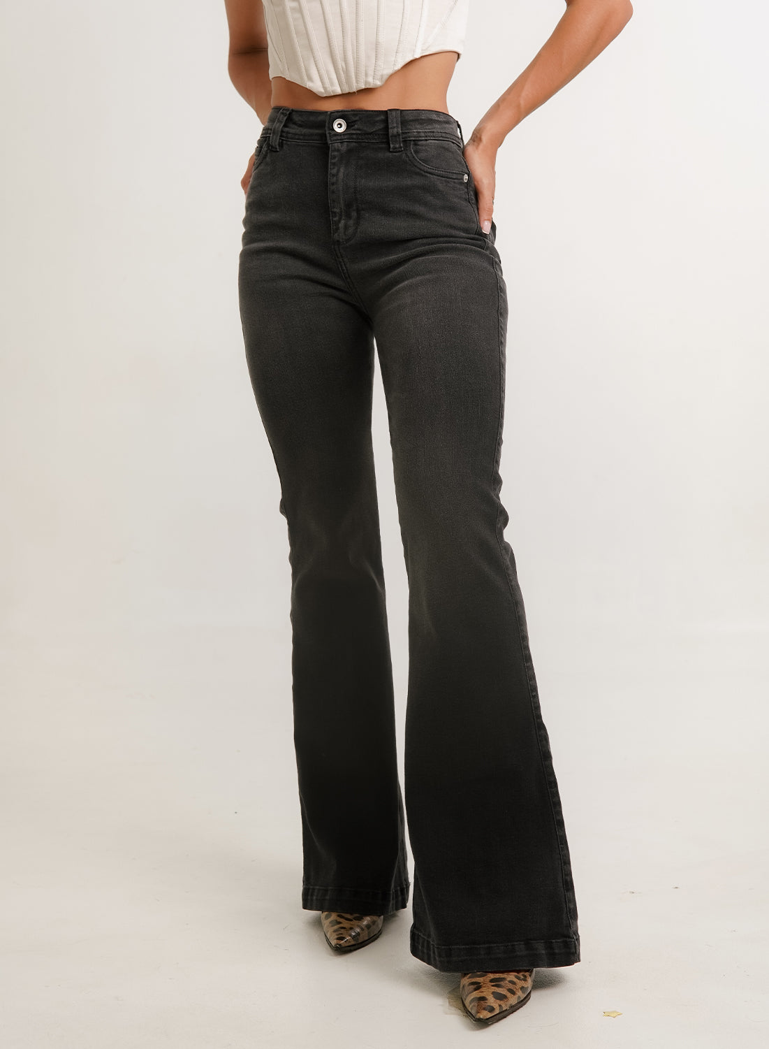 Women's High Rise Bootcut Jeans