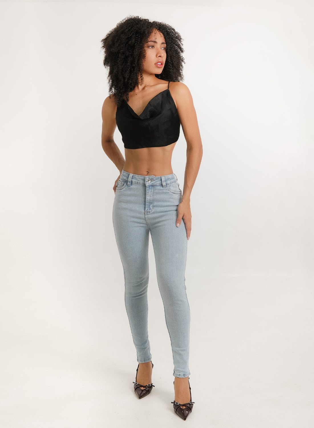 Women's High Rise Skinny Jeans