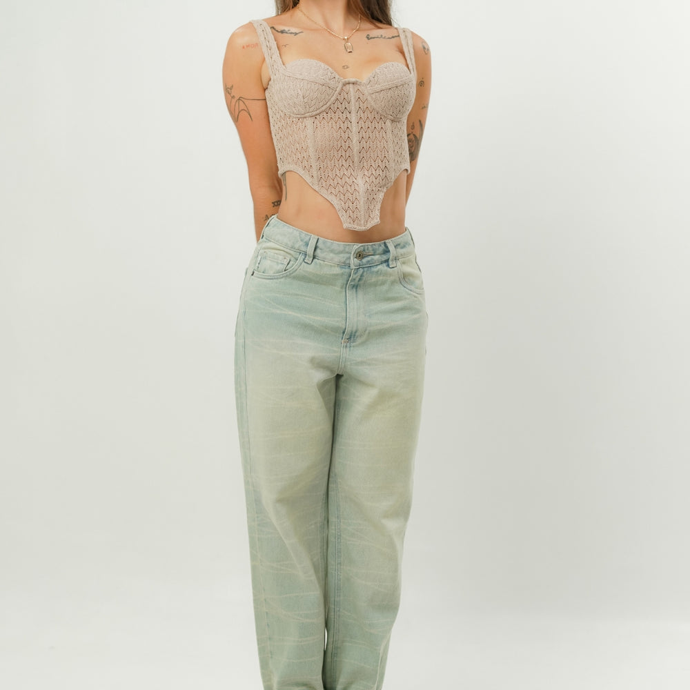 Women's Low Rise Boyfriend Alien Jeans