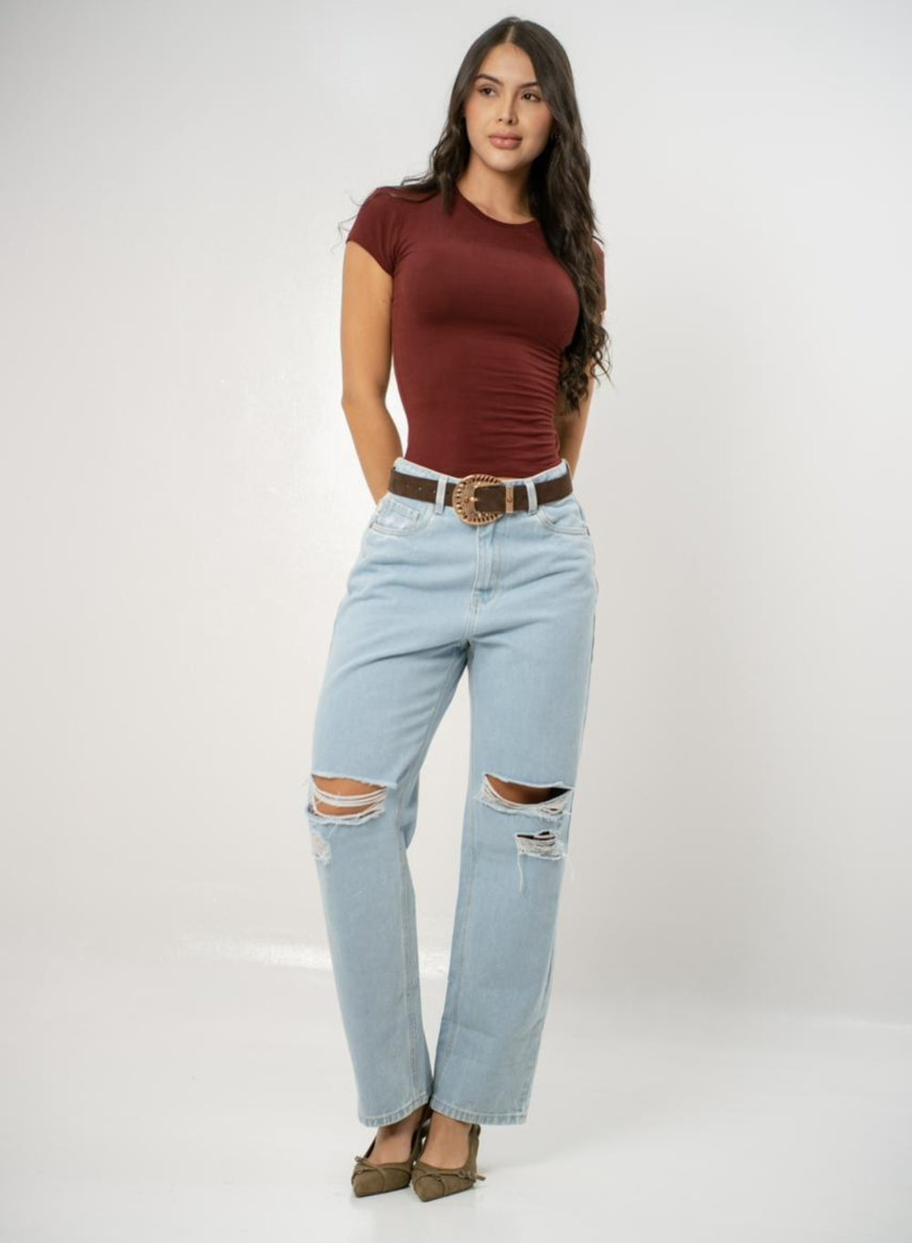 Women's Low Rise Boyfriend Jeans alien jeans