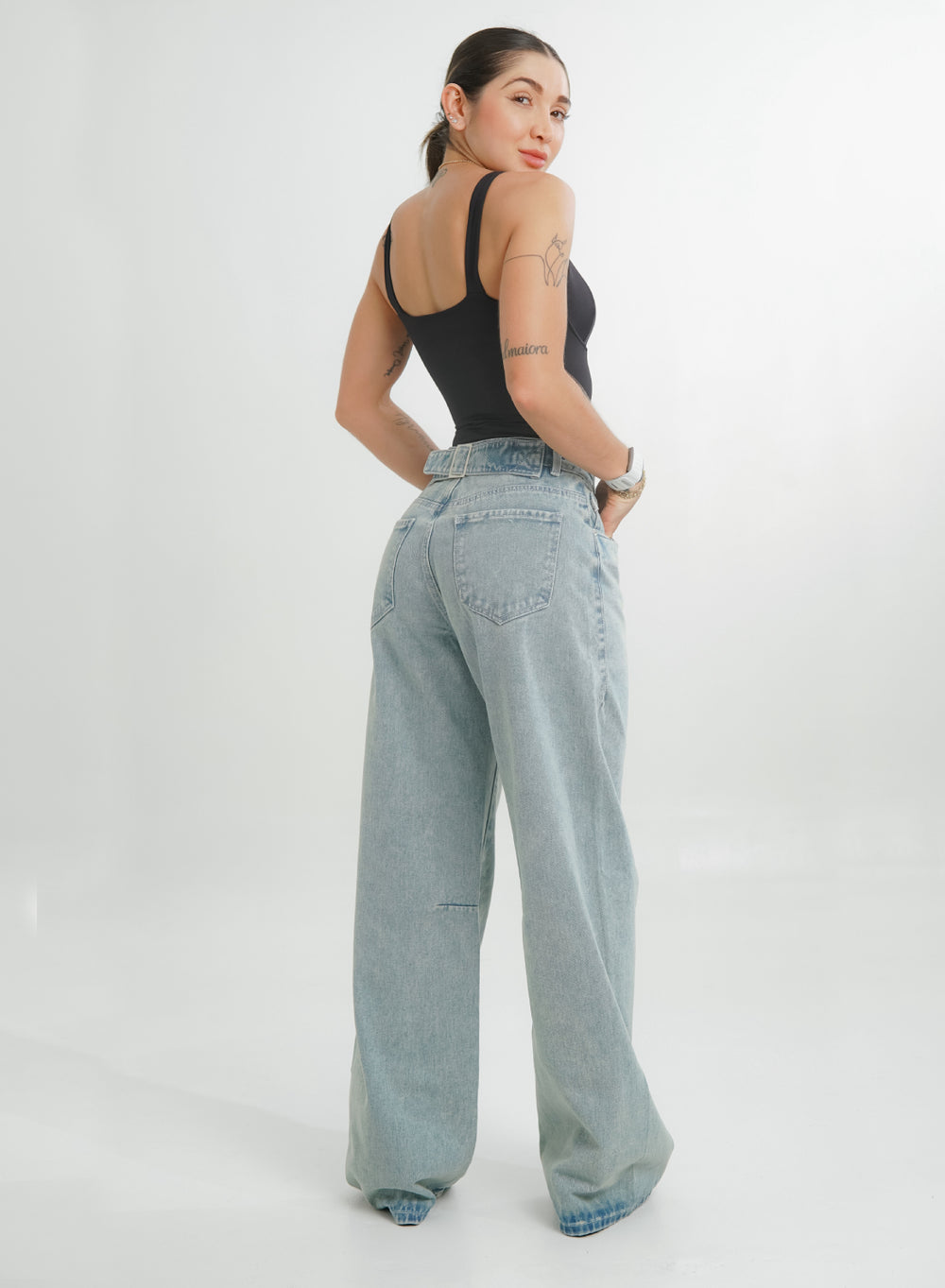 Women's Mid Rise Flare Jeans summer