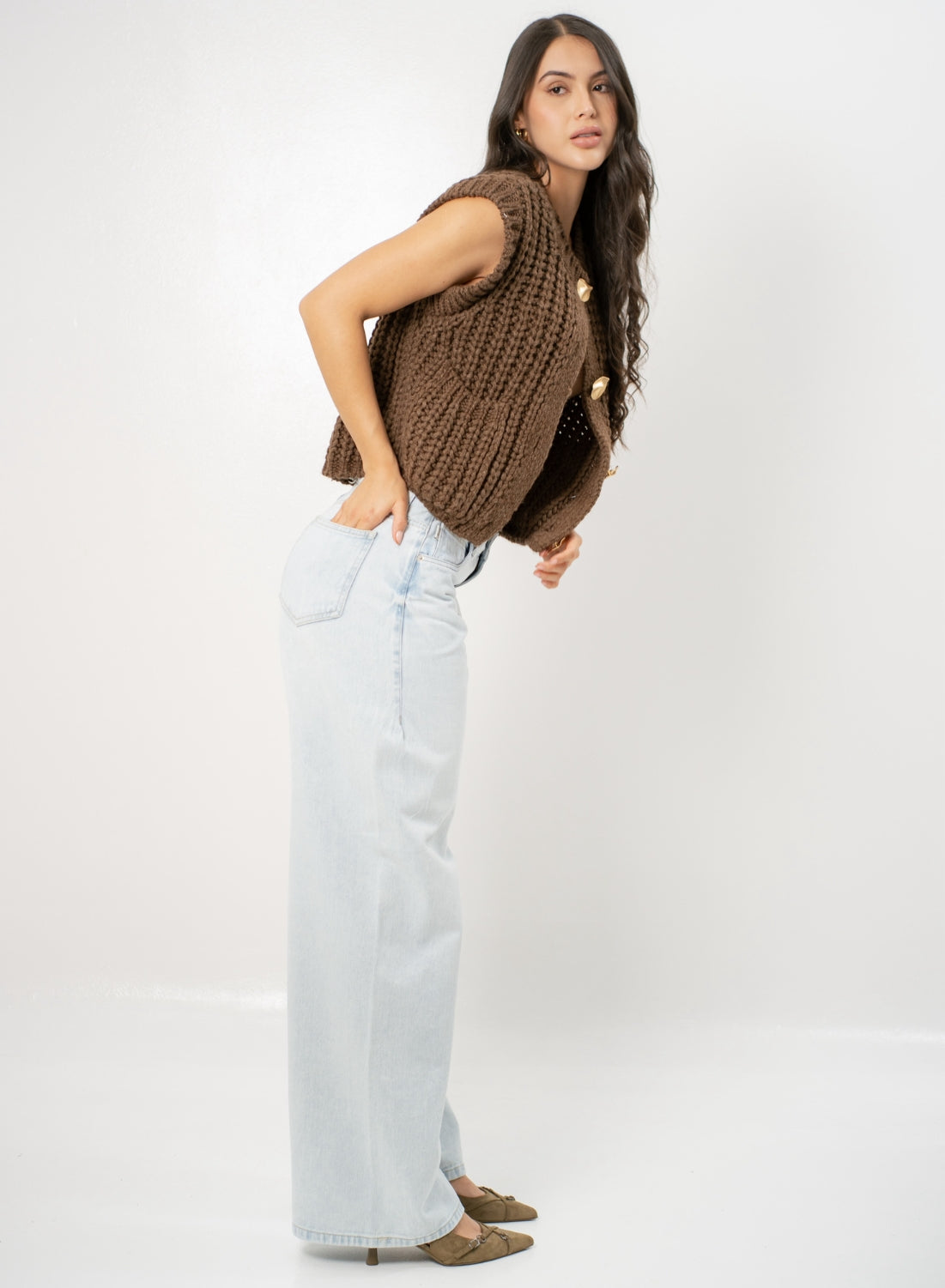 Women's Mid Rise Flare Jeans