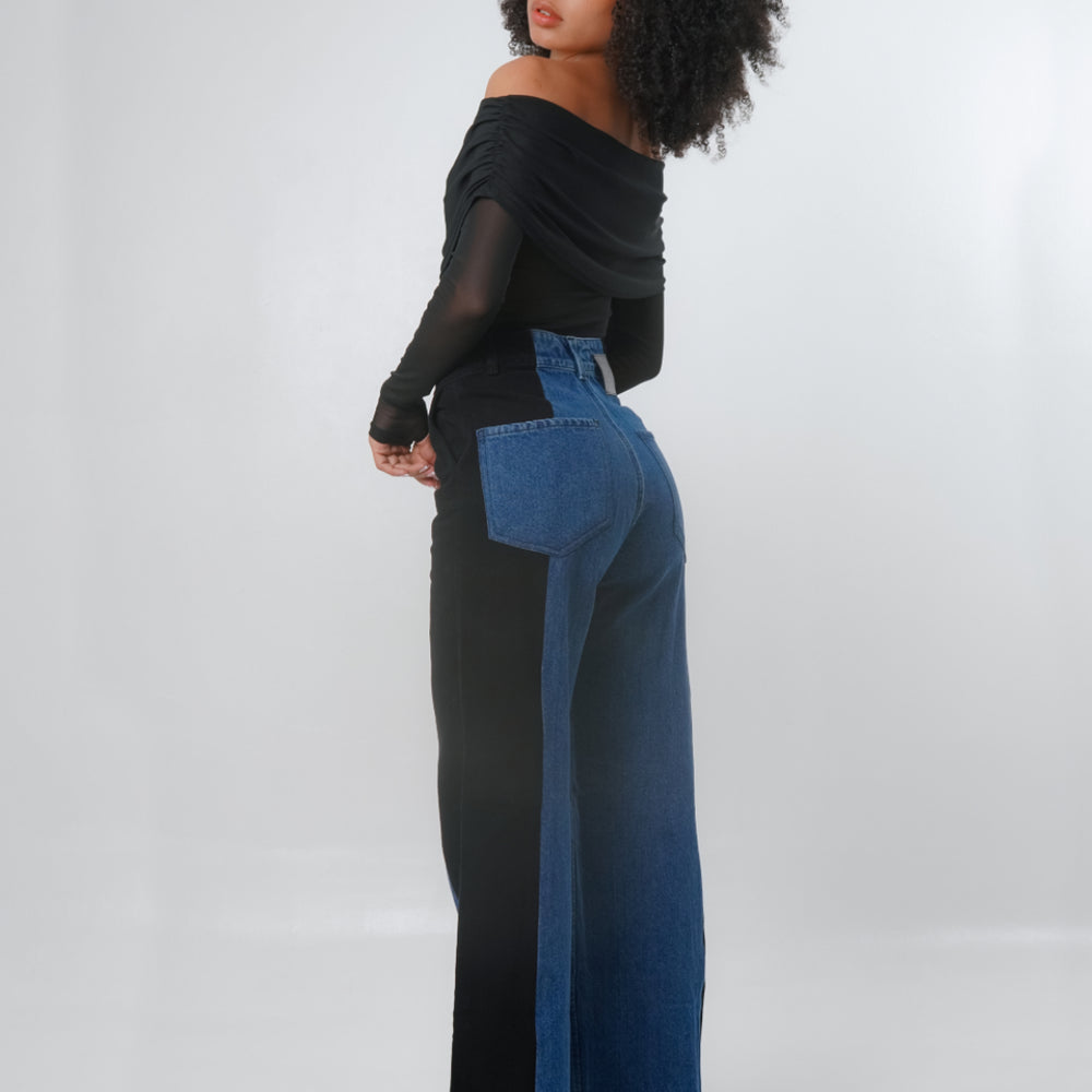 
                      
                        Women's Mid Rise Straight Jeans
                      
                    