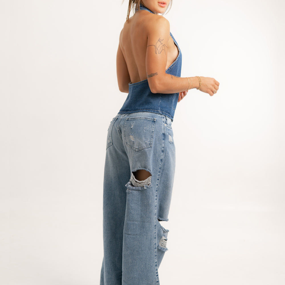 
                      
                        Denim Vest
                      
                    