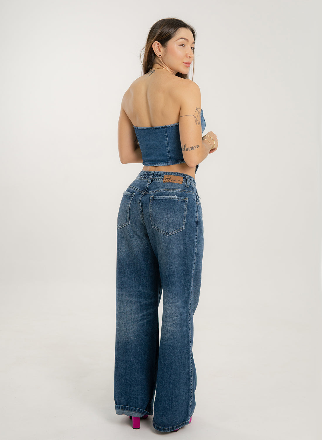 Women's Low Rise Flare Jeans