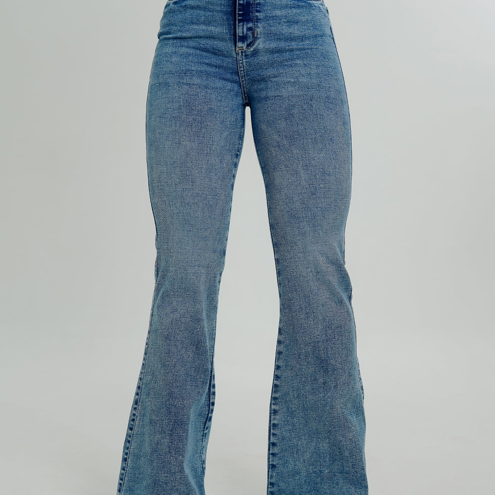 
                      
                        High Rise Bootcut Jeans
                      
                    