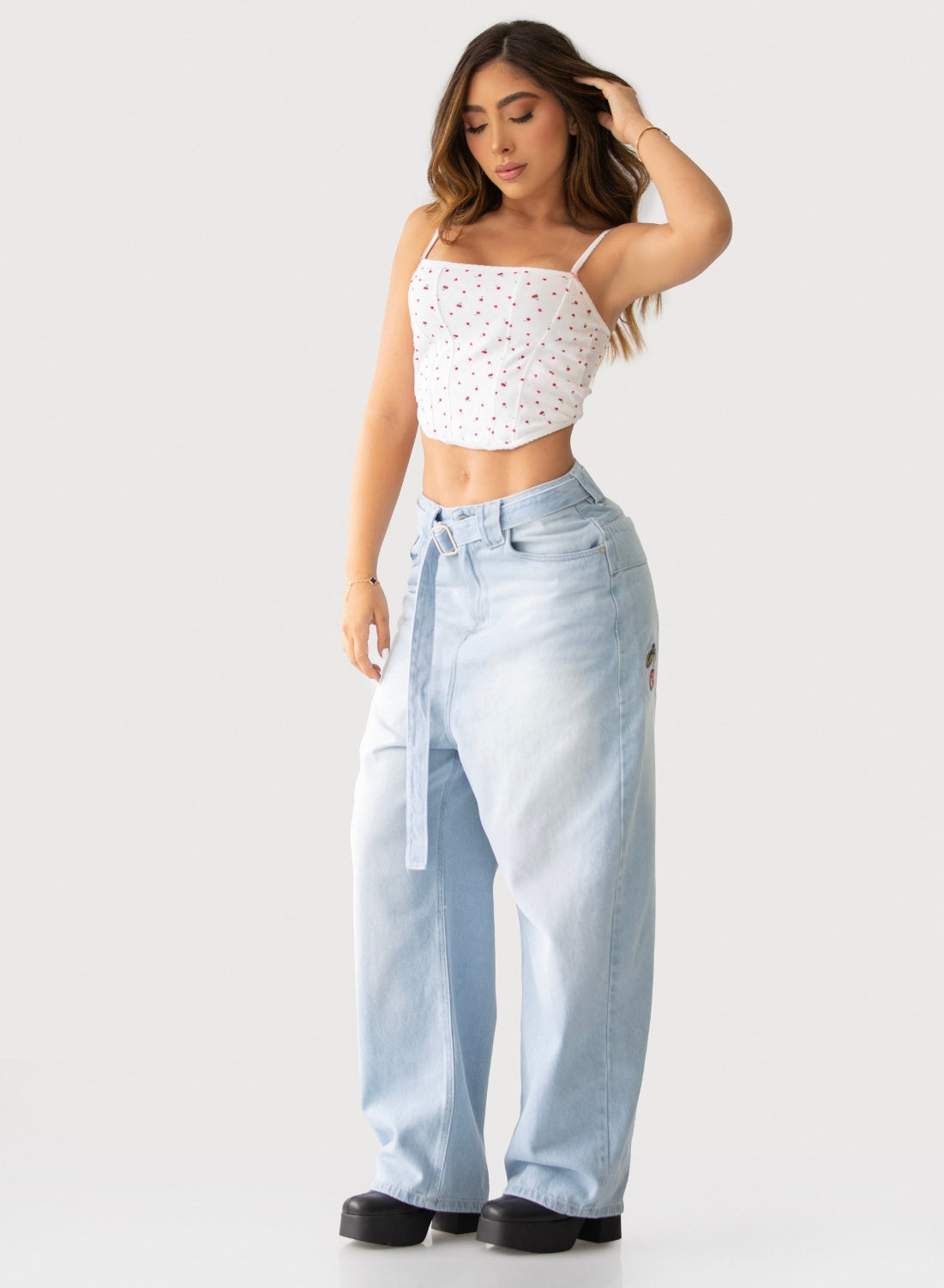 Alien Jenas Women's Low Waist Barrel Colombia