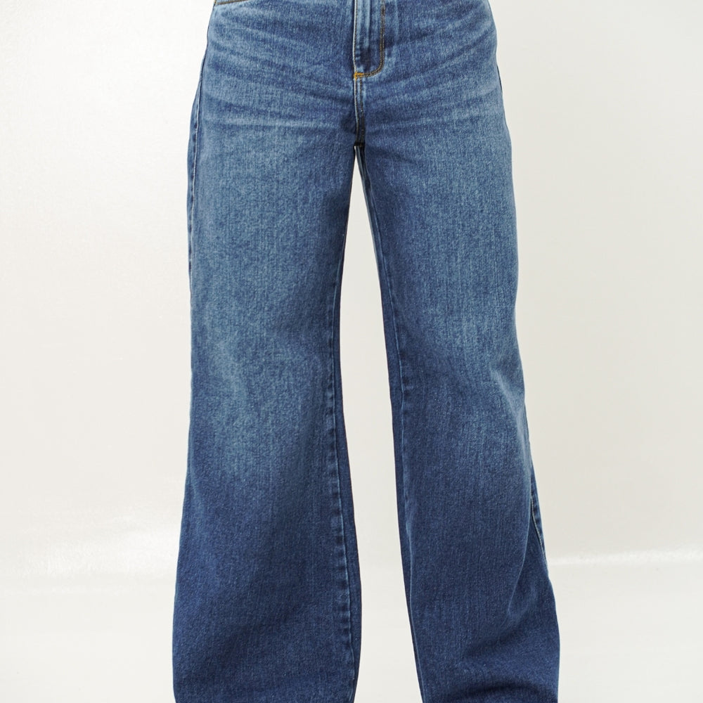 
                      
                        Women's Low Rise BLUE  Wide Leg Alien Jeans
                      
                    