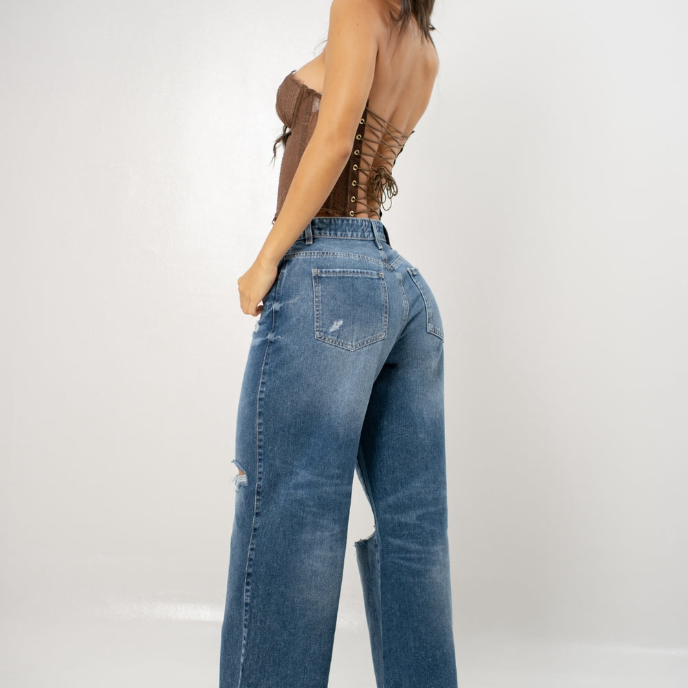 
                      
                        Women's Low Rise Wide Leg Alien Jeans
                      
                    