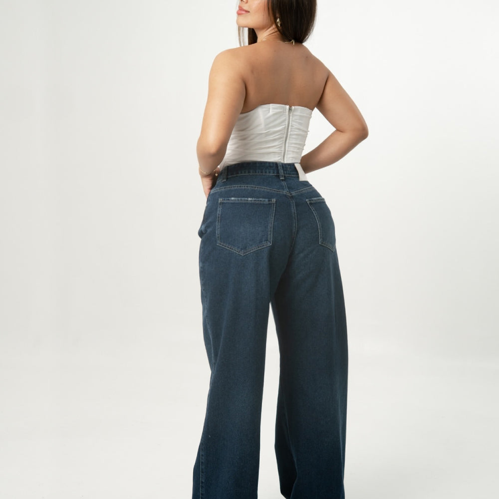 
                      
                        Women's Low Rise Wide Leg Jeans
                      
                    