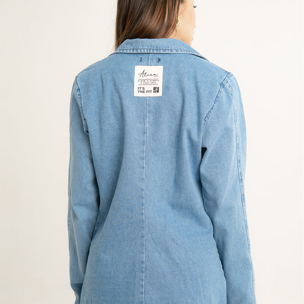 DENIM JACKET BLAZER
