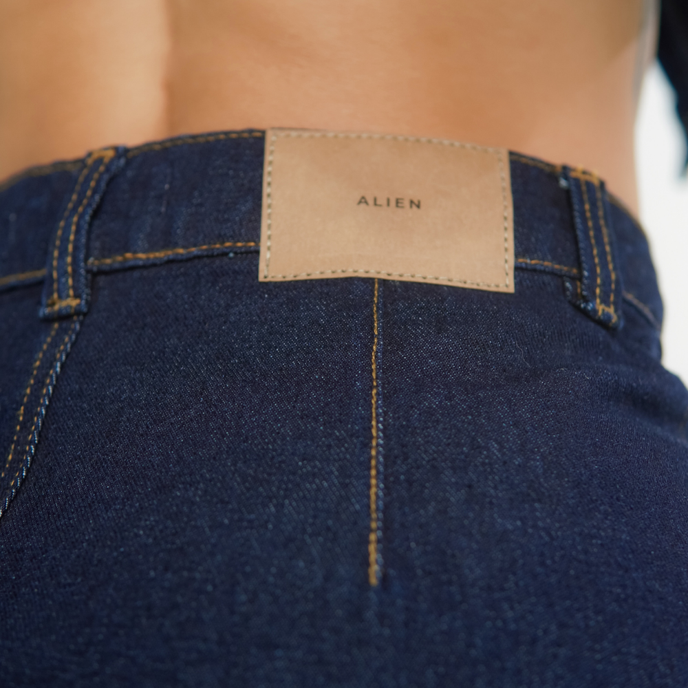 
                      
                        Women's Dark Blue Denim Mini Skirt 
                      
                    