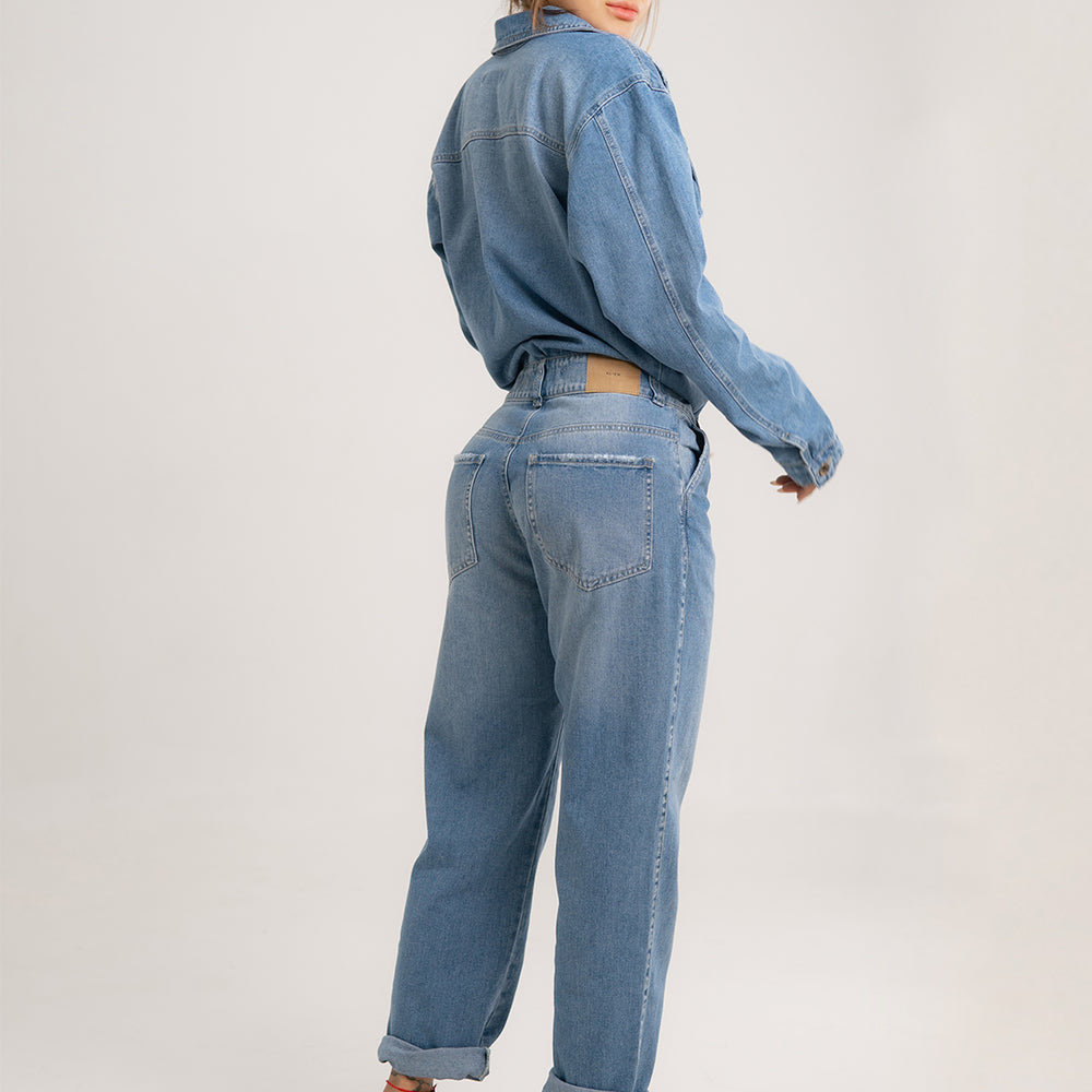 
                      
                        DENIM JUMPSUIT
                      
                    