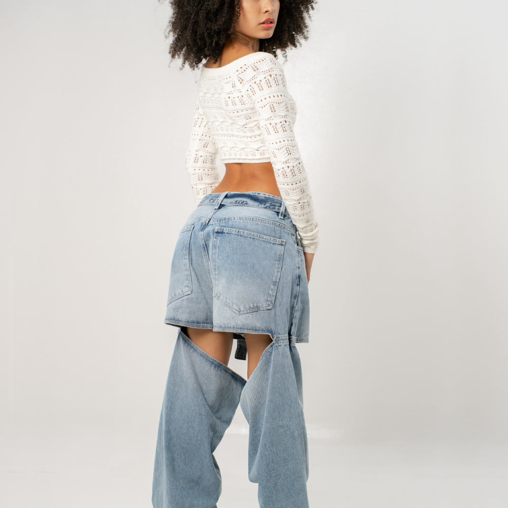 Women's Low Rise Barrel Jeans