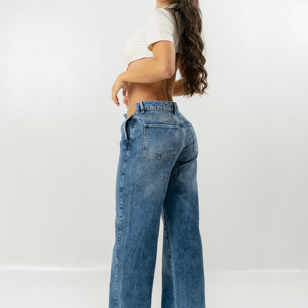 Women's Low Rise Barrel Jeans
