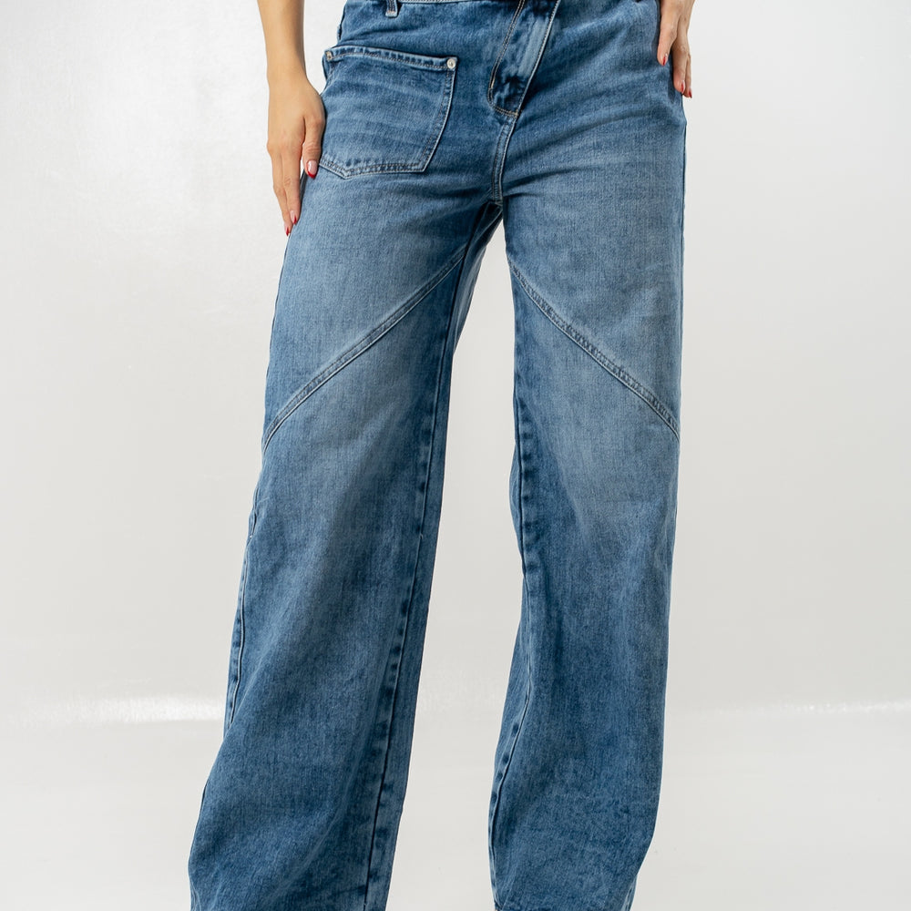 
                      
                        Women's Low Rise Barrel Jeans
                      
                    