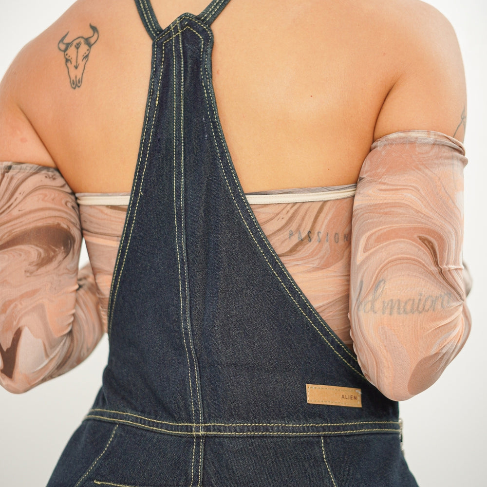 
                      
                        Women's Sleeveless Denim Jumpsuit
                      
                    
